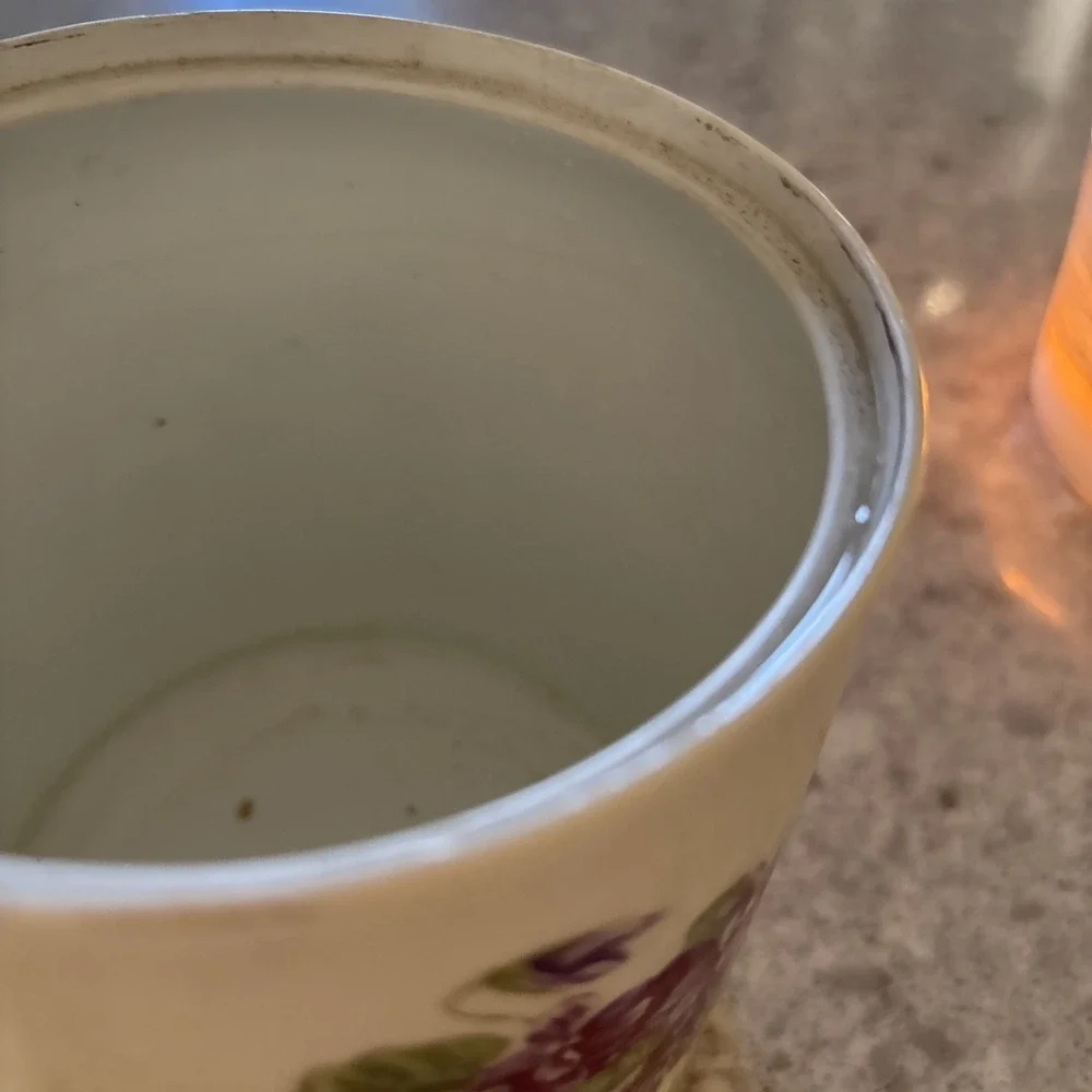 Vintage China Biscuit Jar
